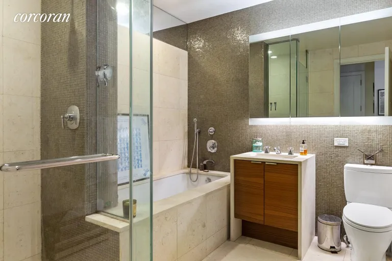New York City Real Estate | View 70 Little West Street, 9D | Full Bathroom | View 8