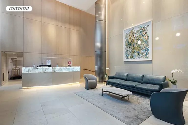 New York City Real Estate | View 275 West 96th Street, 25A | Renovated Lobby | View 9