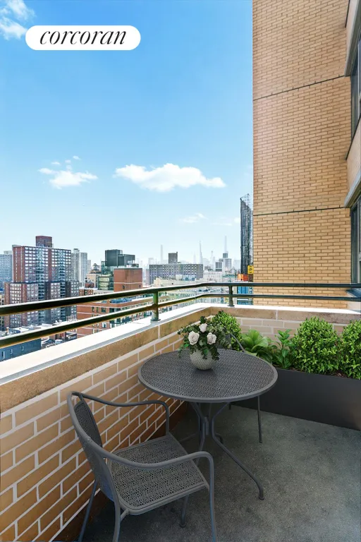 New York City Real Estate | View 275 West 96th Street, 25A | Balcony | View 4