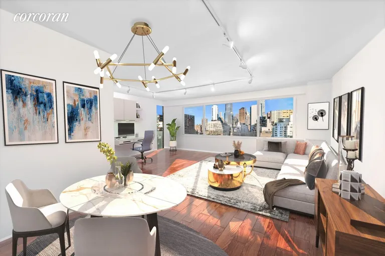 New York City Real Estate | View 303 East 57th Street, 18F | 1 Bed, 1 Bath | View 1