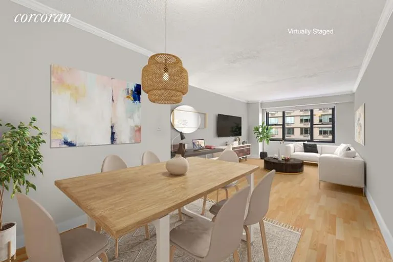 New York City Real Estate | View 345 East 80th Street, 25D | Dining Area | View 5