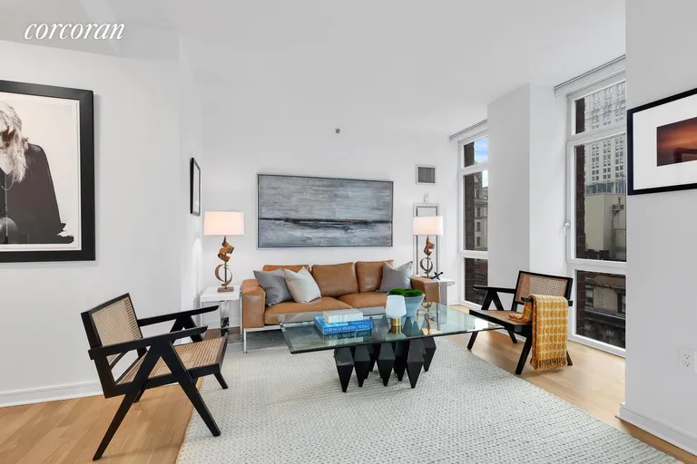 New York City Real Estate | View 11 East 29th Street, 16A | Living Room | View 2