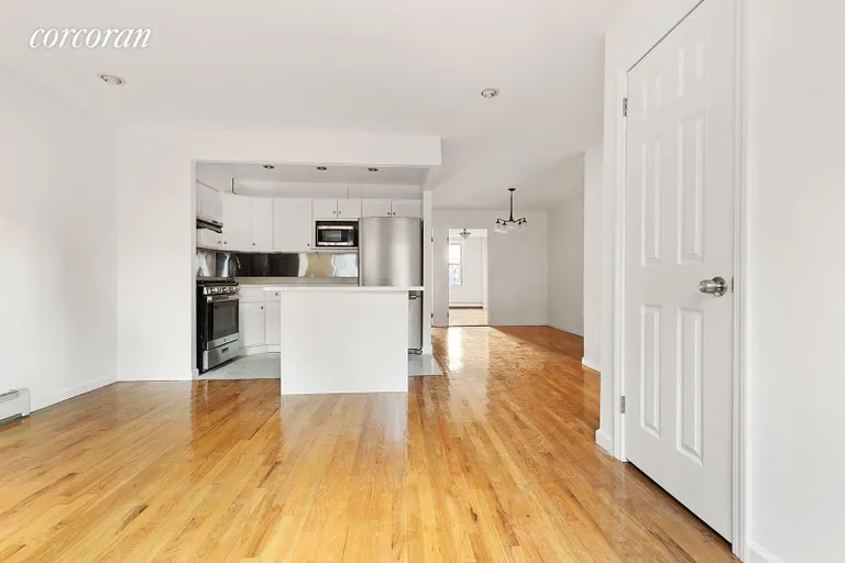 New York City Real Estate | View 155 South Oxford Street, 1 | Living Room / Kitchen | View 2