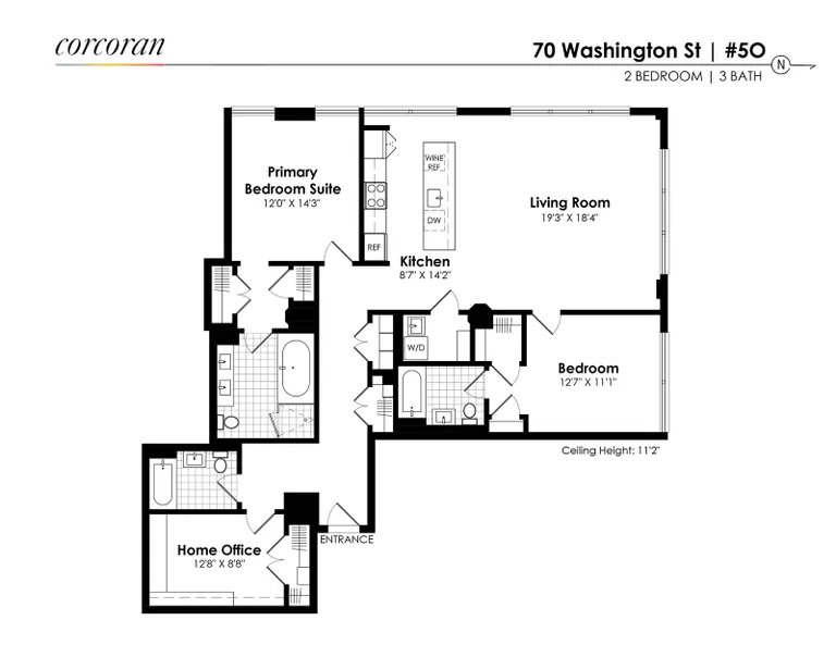 70 Washington Street, 5O | floorplan | View 10