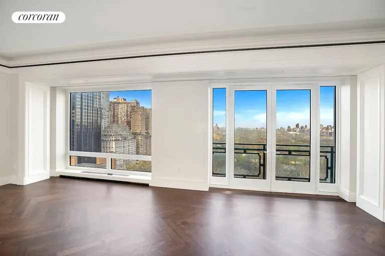 New York City Real Estate | View 220 Central Park South, 24B | Living Room | View 14
