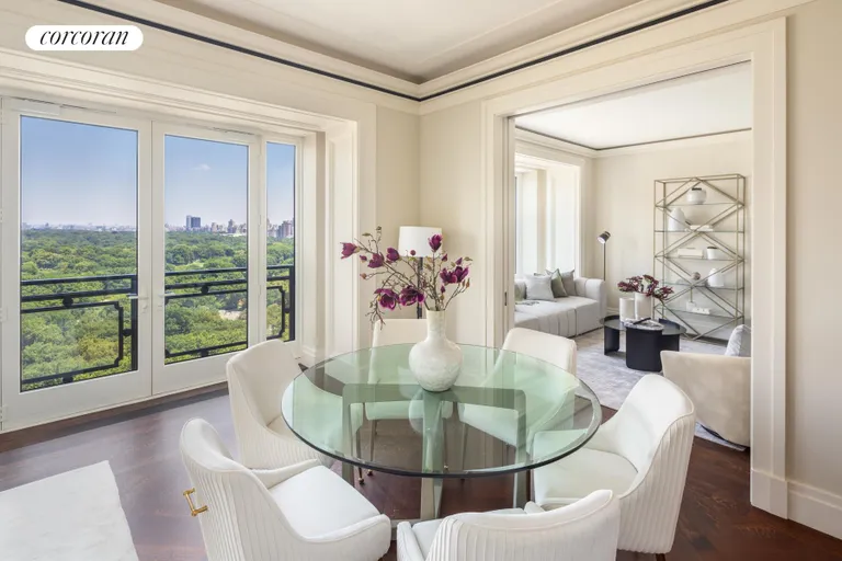 New York City Real Estate | View 220 Central Park South, 24B | Dining Area | View 5