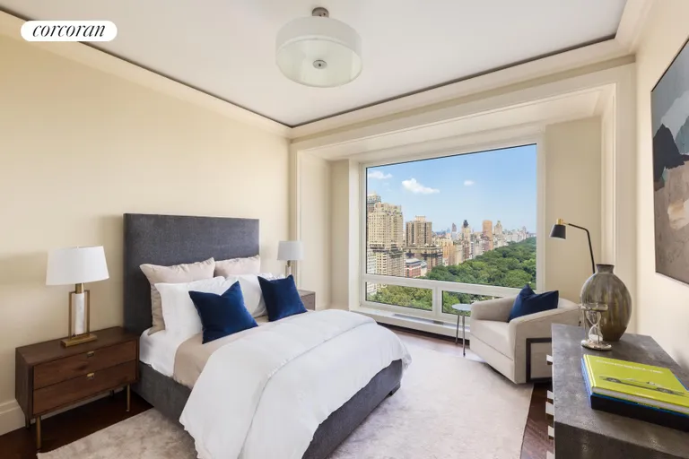 New York City Real Estate | View 220 Central Park South, 24B | Bedroom | View 12