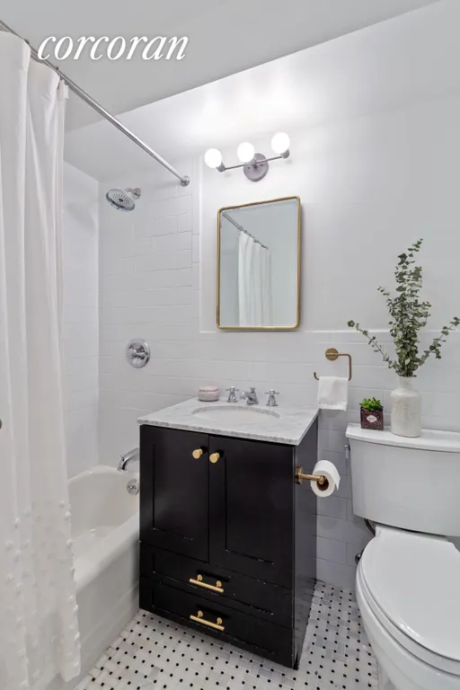 New York City Real Estate | View 1270 Fifth Avenue, 6B | Virtually Staged Bathroom | View 4