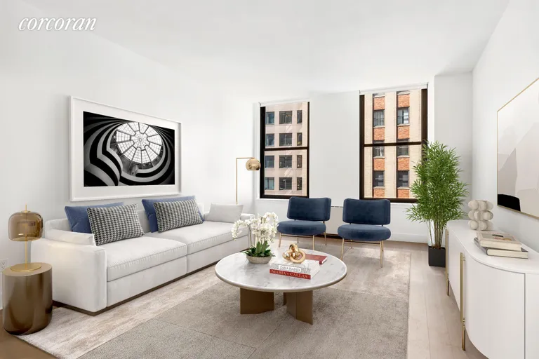 New York City Real Estate | View 25 Broad Street, 9E | 1 Bed, 1 Bath | View 1