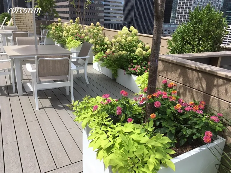 New York City Real Estate | View 200 East 57th Street, 3D | Roof Deck | View 13