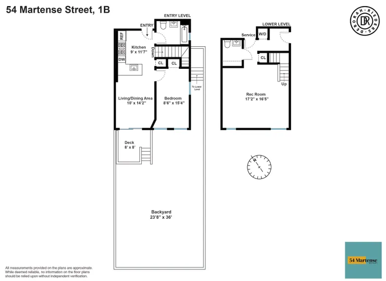 54 Martense Street, 1B | floorplan | View 8