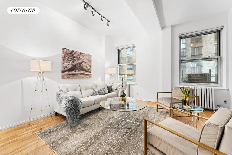 New York City Real Estate | View 395 Broadway, 7C | Living Room | View 2