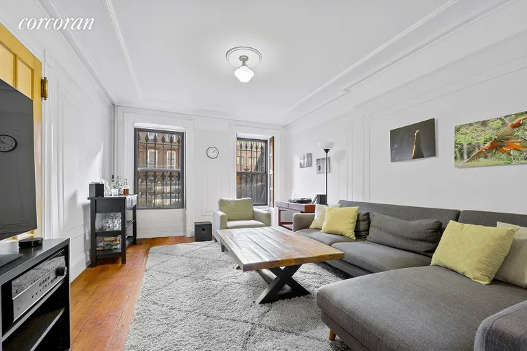 New York City Real Estate | View 371A Greene Avenue, TWNHOUSE | Open Living Spaces | View 4
