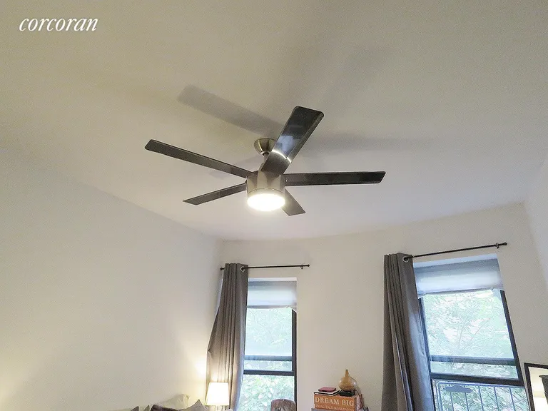New York City Real Estate | View 160 East 91st Street, 3P | Ceiling Fan | View 5