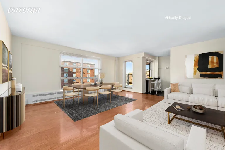 New York City Real Estate | View 90 LaSalle Street, 19A | 2 Beds, 1 Bath | View 1
