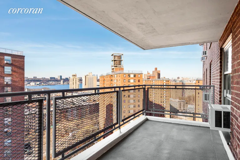 New York City Real Estate | View 90 LaSalle Street, 19A | Private Balcony | View 3
