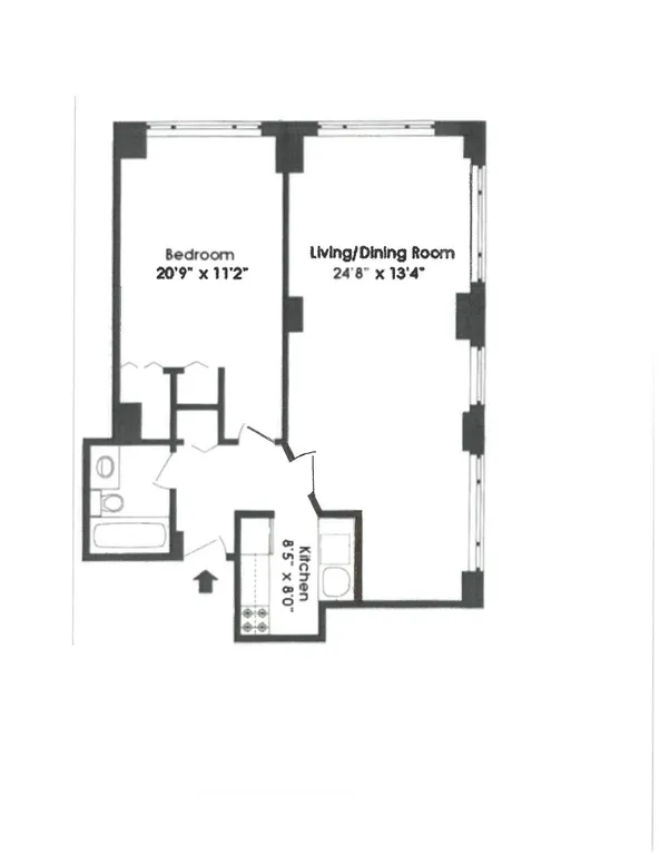 1 Irving Place, U12B | floorplan | View 10