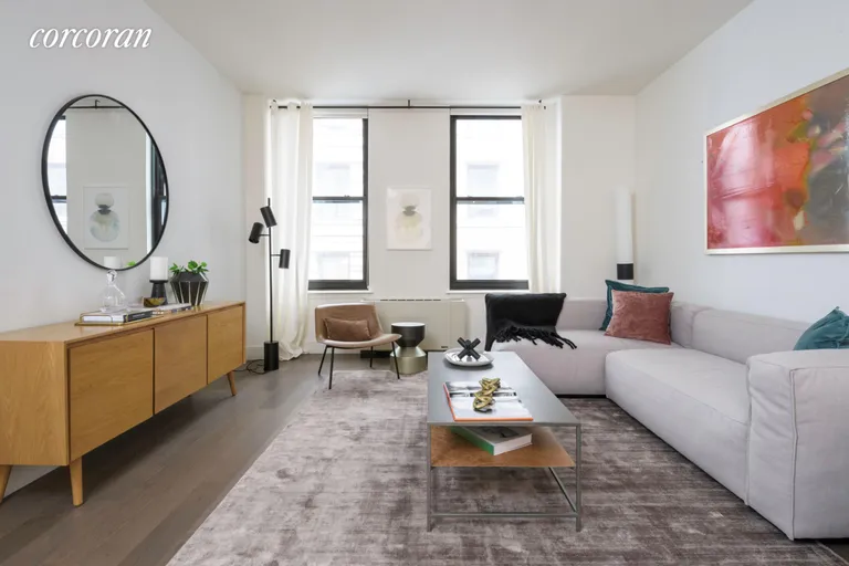 New York City Real Estate | View 25 Broad Street, 12N | 1 Bed, 1 Bath | View 1
