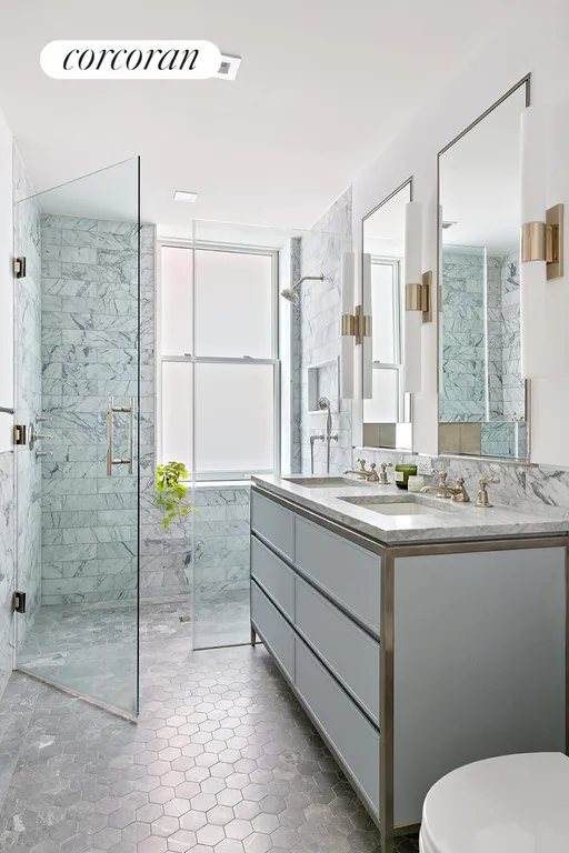 New York City Real Estate | View 350 West 71st Street, 3C | Primary Bathroom | View 9