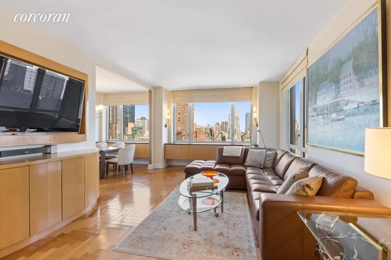 New York City Real Estate | View 401 East 60th Street, 19D | Living Room | View 2
