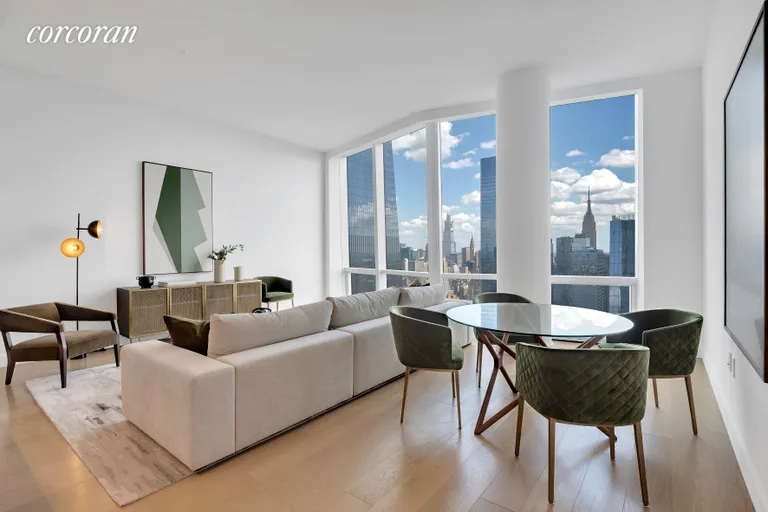 New York City Real Estate | View 15 Hudson Yards, 70F | 2 Beds, 2 Baths | View 1
