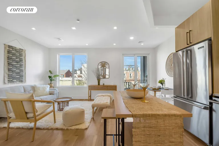 New York City Real Estate | View 145 14th Street, 4 | Living Room | View 2