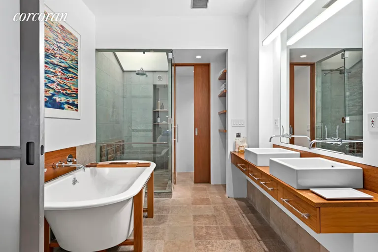 New York City Real Estate | View 15 Mercer Street, 5 | Primary Bathroom | View 8