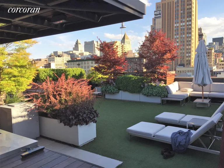 New York City Real Estate | View 15 Mercer Street, 5 | Private Roof Terrace | View 11