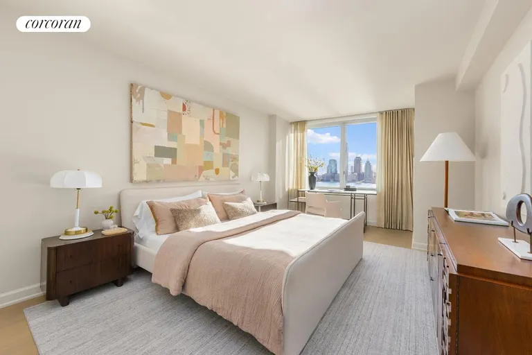 New York City Real Estate | View 20 River Terrace, 5L | Primary Bedroom | View 4