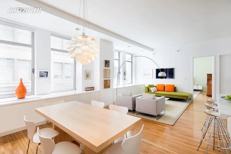 New York City Real Estate | View 252 Seventh Avenue, 7C | Living Room | View 2