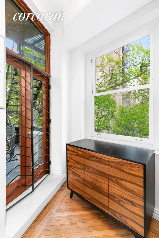 New York City Real Estate | View 8 West 13th Street, 2RW | west lv room window | View 6