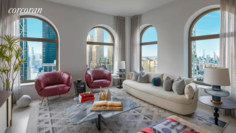 New York City Real Estate | View 130 William Street, 48D | 3 Beds, 3 Baths | View 1