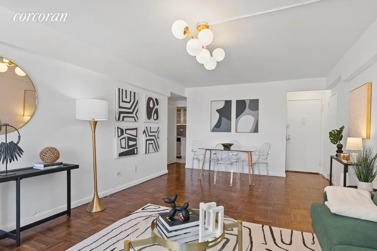 New York City Real Estate | View 175 West 13th Street, 16F | Living/Dining Area | View 2