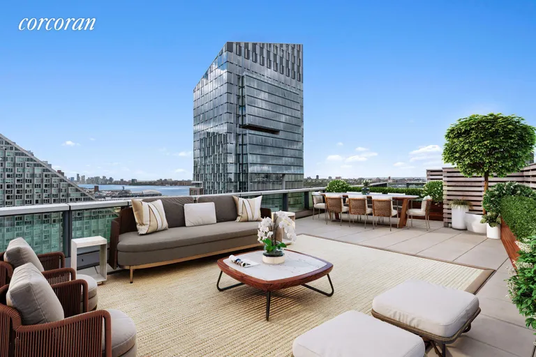 New York City Real Estate | View 30 Riverside Boulevard, 24F | Terrace | View 2