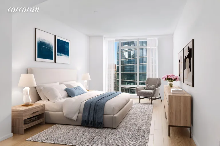 New York City Real Estate | View 30 Riverside Boulevard, 24F | Bedroom | View 4