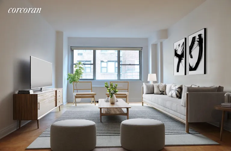 New York City Real Estate | View 211 East 53rd Street, 12A | 1 Bed, 1 Bath | View 1