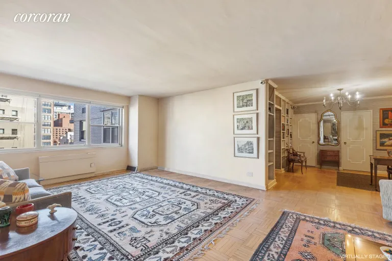 New York City Real Estate | View 70 East 10th Street, 11G | Living Room | View 4