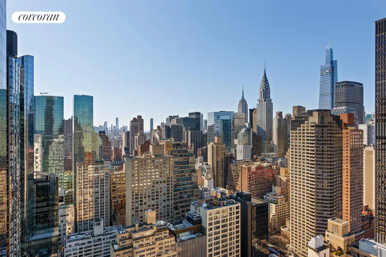 New York City Real Estate | View 100 United Nations Plaza, 43AB | Sweeping views to the south | View 12