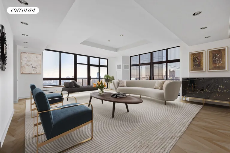 New York City Real Estate | View 100 United Nations Plaza, 43AB | 3 Beds, 3 Baths | View 1