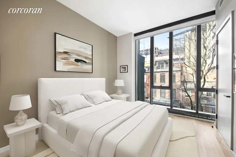 New York City Real Estate | View 570 Broome Street, 4A | Primary Bedroom | View 3
