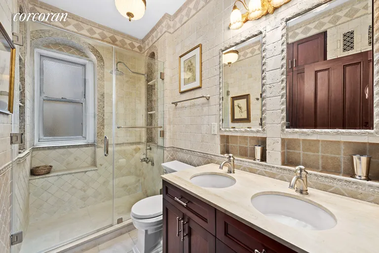 New York City Real Estate | View 161 West 86th Street, 4B | Primary Bathroom | View 8