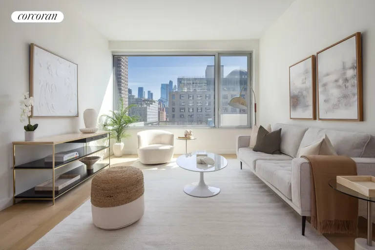 New York City Real Estate | View 611 West 56th Street, 3B | 1 Bed, 1 Bath | View 1