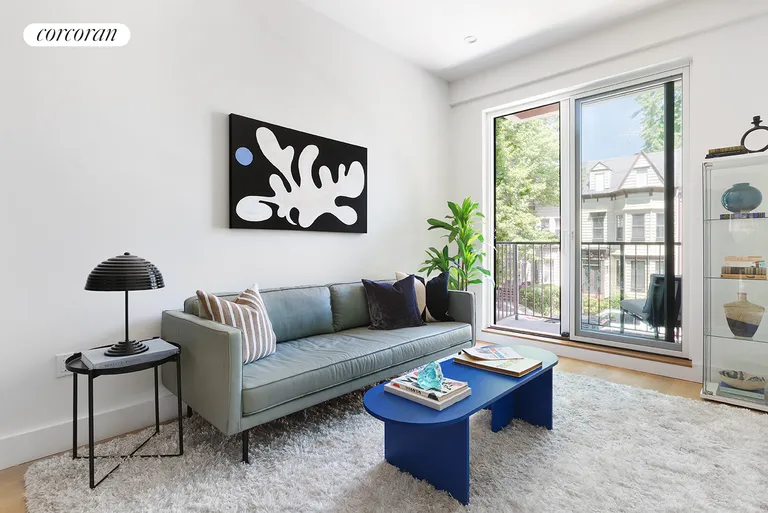 New York City Real Estate | View 258 Winthrop Street, 4B | Living Room | View 2