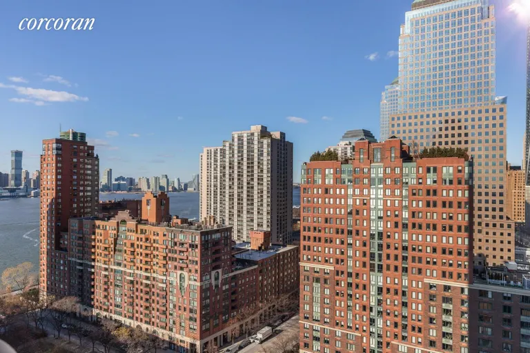 New York City Real Estate | View 200 Rector Place, 23MN | View Northwest | View 12