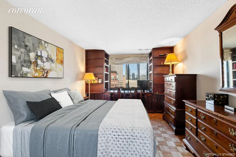 New York City Real Estate | View 200 Rector Place, 23MN | Primary Bedroom | View 7