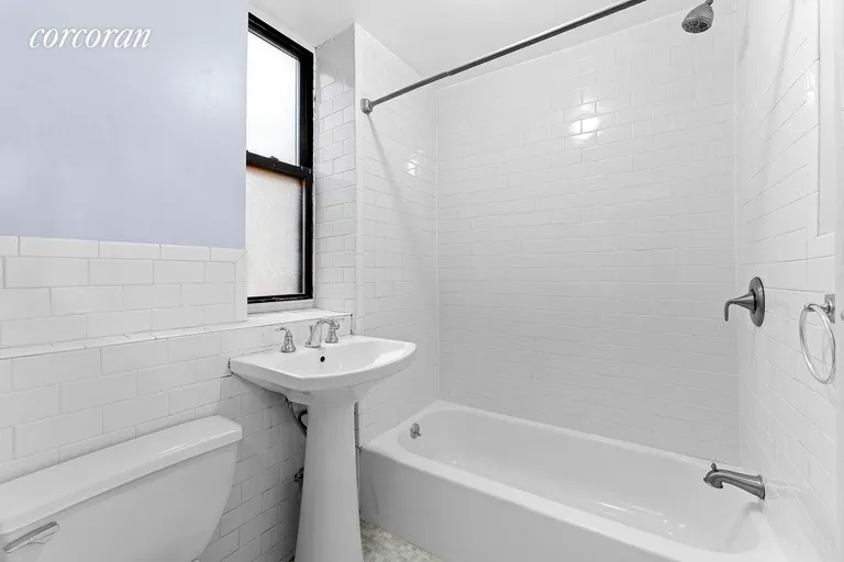 New York City Real Estate | View 712 West 175th Street, 3E | Windowed Bathroom | View 7