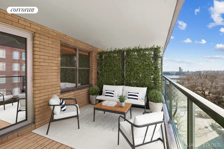 New York City Real Estate | View 535 East 86th Street, 9B | Balcony | View 2
