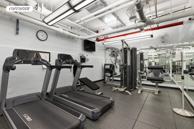 New York City Real Estate | View 535 East 86th Street, 9B | Building Gym | View 15