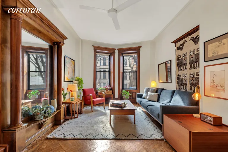 New York City Real Estate | View 509 2Nd Street, 1R | 2 Beds, 1 Bath | View 1