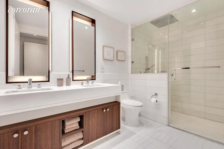 New York City Real Estate | View 261 West 25th Street, 3B | Primary En Suite Bathroom | View 8